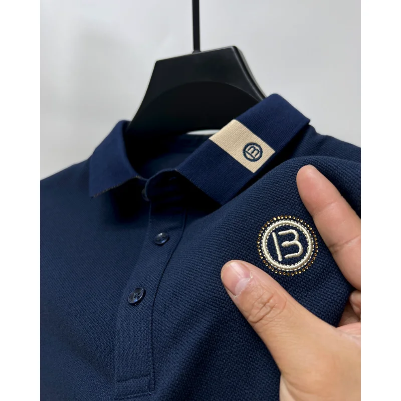 100% Cotton Polo Shirt Men's Short-sleeved 2023 Summer Lapel T-shirt Fashion Letter Embroidery Paul Shirt Casual Men's Top M-4XL
100% Cotton Polo Shirt Men's Short-sleeved 2023 Summer Lapel T-shirt Fashion Letter Embroidery Paul Shirt Casual Men's Top M-4XL