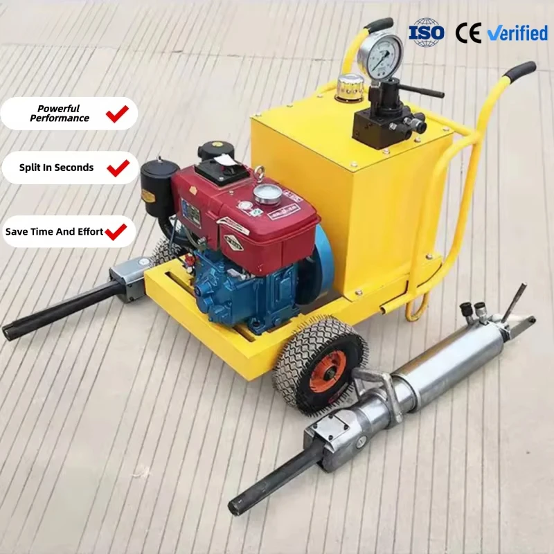 Heavy Duty Hydraulic Rock Splitter Gun Diesel Powered Machine for Quarry Mining Splitting
Heavy Duty Hydraulic Rock Splitter Gun Diesel Powered Machine for Quarry Mining Splitting