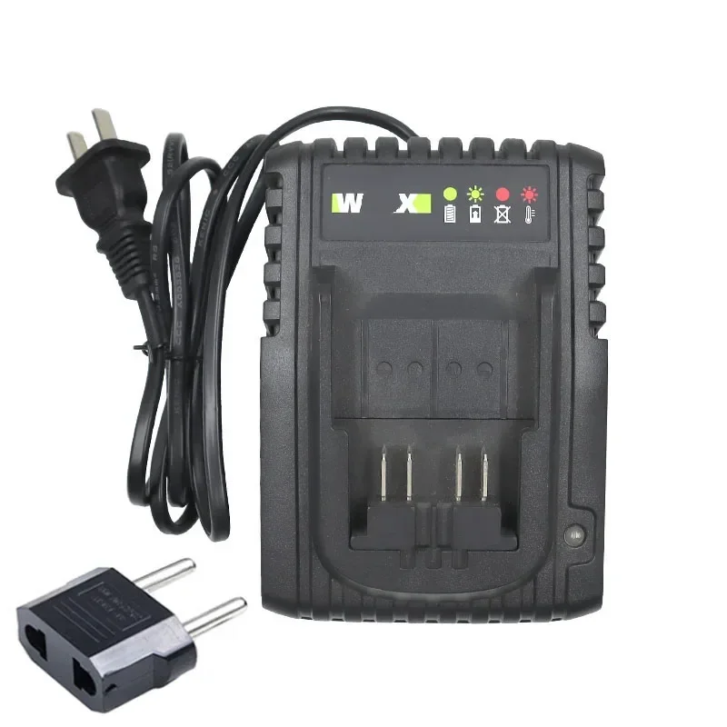 WA3921 Li-ion Battery Charger For Worx 18V 20V WA3593 WA3595 WA3596 WA3016 WA3401 Lithium Battery WA3922 WA3924 WA3927 WU279
WA3921 Li-ion Battery Charger For Worx 18V 20V WA3593 WA3595 WA3596 WA3016 WA3401 Lithium Battery WA3922 WA3924 WA3927 WU279