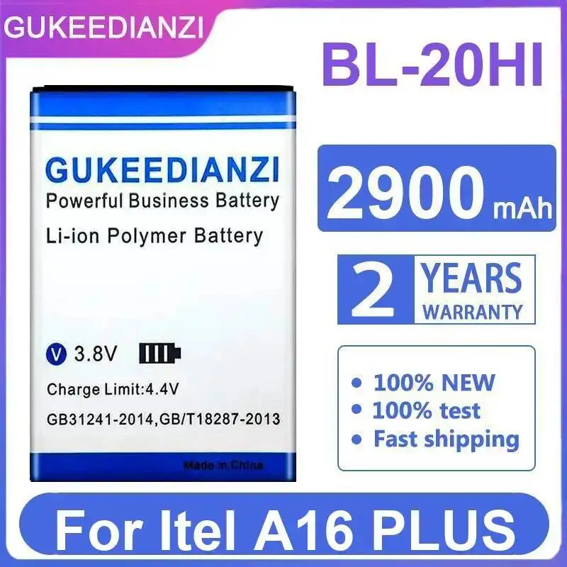2900mAh BL-20HI High-Efficiency Mobile Phone Battery For Itel A16 Plus
2900mAh BL-20HI High-Efficiency Mobile Phone Battery For Itel A16 Plus