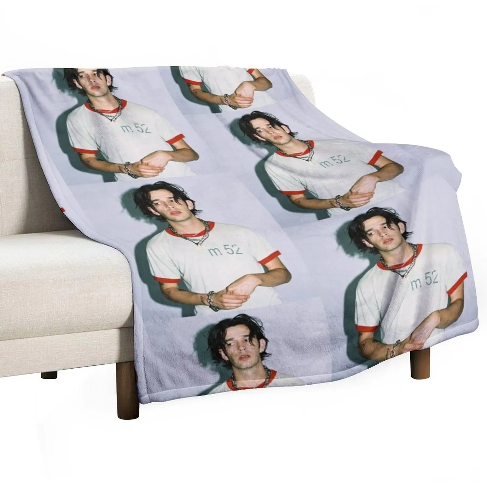 Matty Healy Throw Blanket Plaid on the sofa Decorative Throw Retros Nap Blankets
Matty Healy Throw Blanket Plaid on the sofa Decorative Throw Retros Nap Blankets