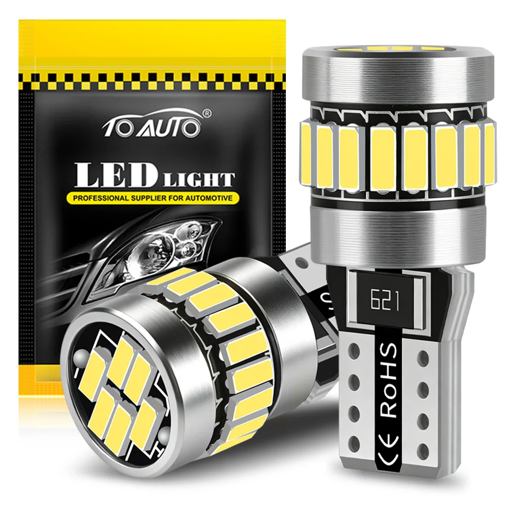T10 W5W LED Canbus No Error 194 168 Bulb 5W5 5W 12V 1000LM Super Bright Car Interior Side Light License Plate Lamp Auto
T10 W5W LED Canbus No Error 194 168 Bulb 5W5 5W 12V 1000LM Super Bright Car Interior Side Light License Plate Lamp Auto