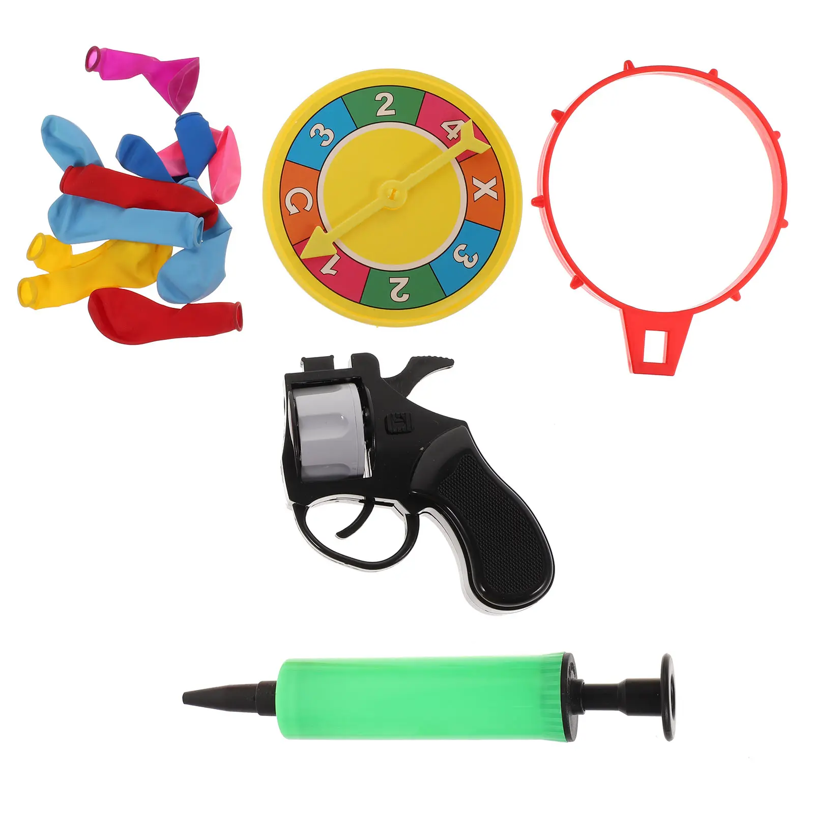 Balloon Gun Turntable Game Colorful Kids Party Toy Plastic Lightweight Fun Design Suitable Boy Girl Home KTV Rotary
Balloon Gun Turntable Game Colorful Kids Party Toy Plastic Lightweight Fun Design Suitable Boy Girl Home KTV Rotary