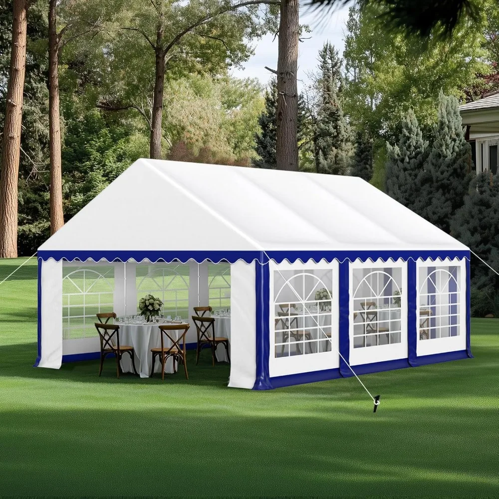 16x20 Feet Heavy-duty Large Wedding Event Canopy with 3 Carrying Bags and Removable Side Walls, Outdoor Gazebo
16x20 Feet Heavy-duty Large Wedding Event Canopy with 3 Carrying Bags and Removable Side Walls, Outdoor Gazebo
