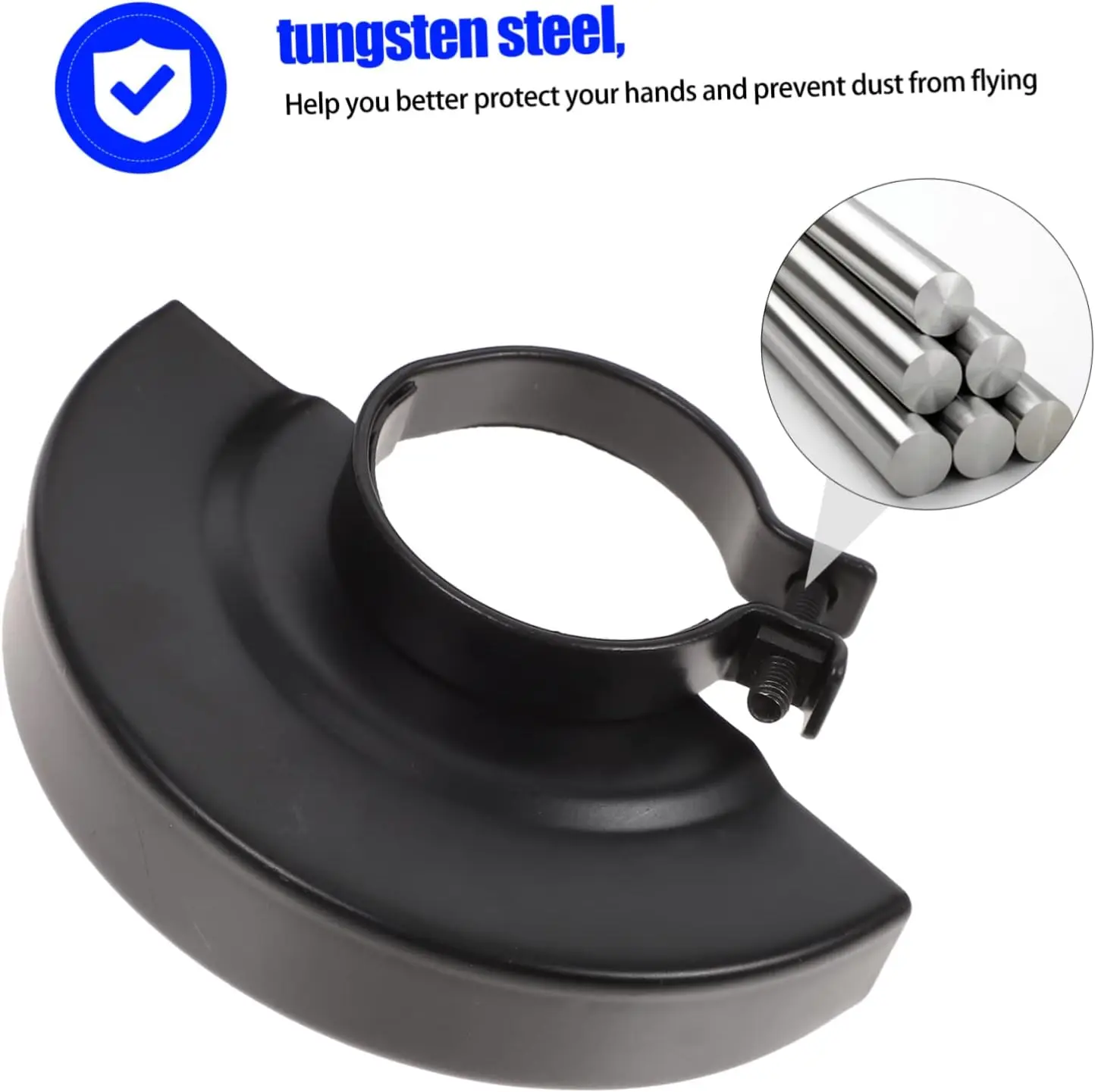 Electric Angle Grinder Metal Safety Guard Wheel Cover Protector Dust Shield For Corner Grinding Polishing Replacement Part
Electric Angle Grinder Metal Safety Guard Wheel Cover Protector Dust Shield For Corner Grinding Polishing Replacement Part