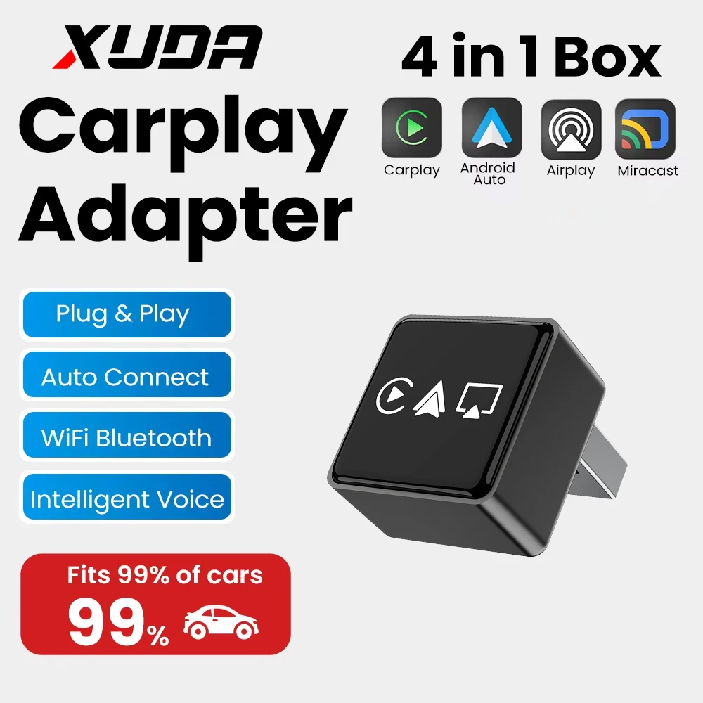 2026 4in1 New Upgrade Carplay Adapter Wireless Android Auto Mirror Link Smart MiNi AI Box USB Plug and Play Auto Connect WiFi
2026 4in1 New Upgrade Carplay Adapter Wireless Android Auto Mirror Link Smart MiNi AI Box USB Plug and Play Auto Connect WiFi