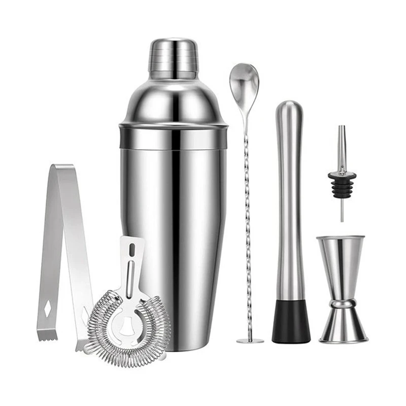 Cocktail Shaker Mixer Stainless Steel Silver For Bartender Drink Party Bar Tools
Cocktail Shaker Mixer Stainless Steel Silver For Bartender Drink Party Bar Tools