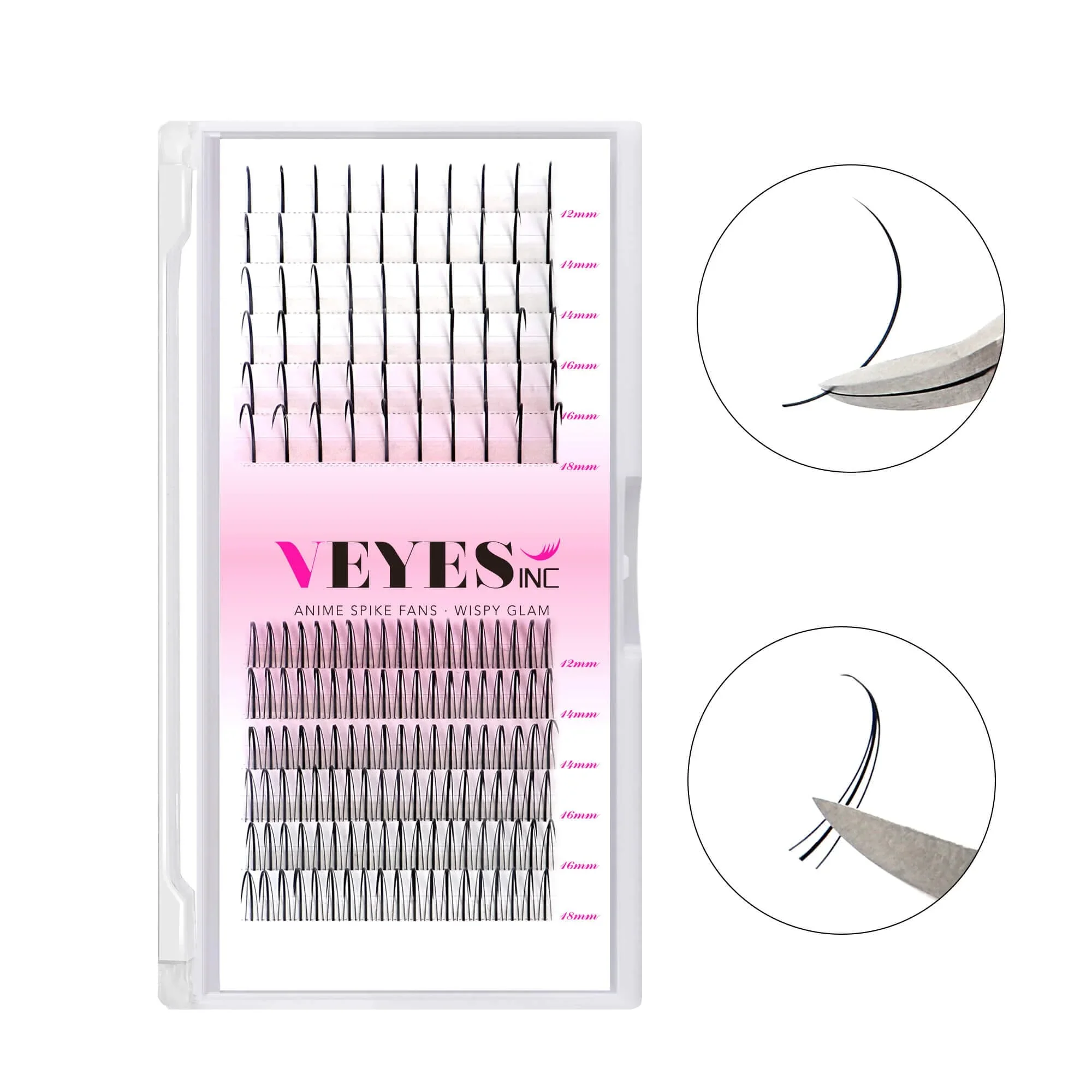VEYES INC Spike Lashes позволяет создавать текстурированный вид и тонкий набор так и легко
VEYES INC Spike Lashes позволяет создавать текстурированный вид и тонкий набор так и легко