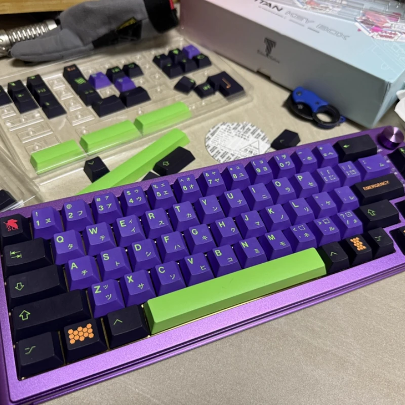 EVA -01 Keycaps PC Full Transparent Set 171 Key High Transparency and Wear-resistant Original Factory Height Keycap Game Keycaps
EVA -01 Keycaps PC Full Transparent Set 171 Key High Transparency and Wear-resistant Original Factory Height Keycap Game Keycaps