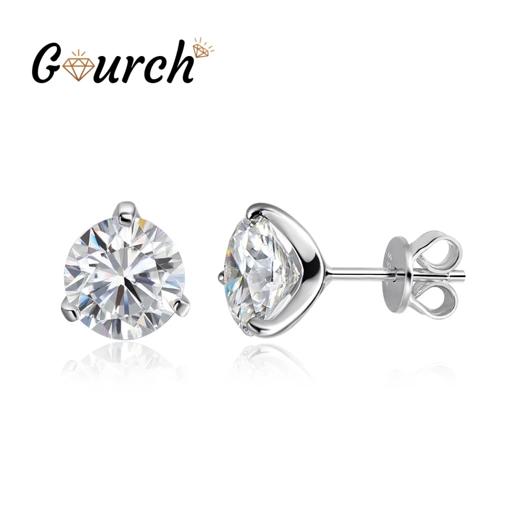 Gourch 0.3-2ct Moissanite Stud Earrings D Color GRA Certified 925 sterling silver Wedding Party Gift for Women Men
Gourch 0.3-2ct Moissanite Stud Earrings D Color GRA Certified 925 sterling silver Wedding Party Gift for Women Men