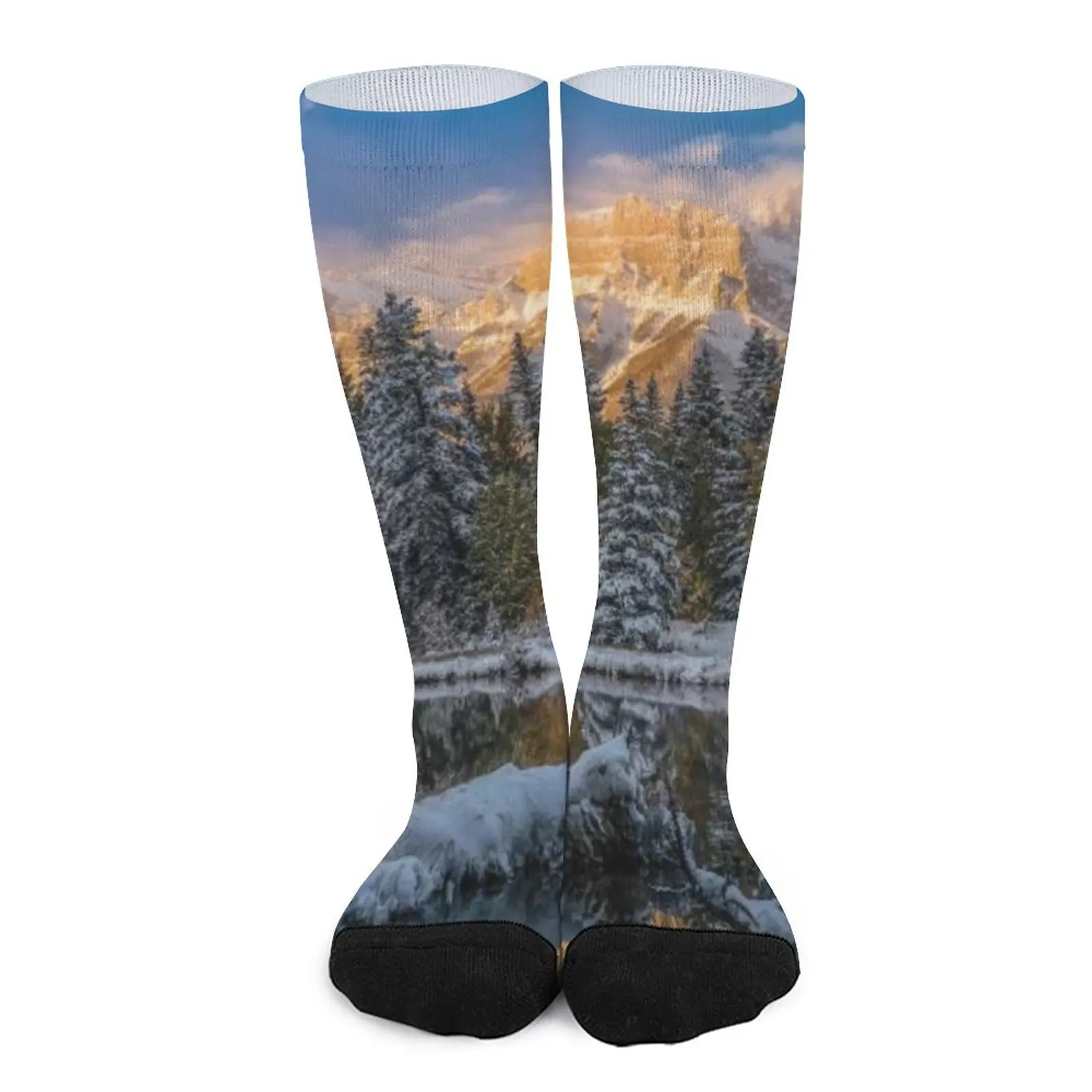 View Of Lake And Mountains Spring Creek Pond Socks Stockings man gifts for men compression socks men
View Of Lake And Mountains Spring Creek Pond Socks Stockings man gifts for men compression socks men