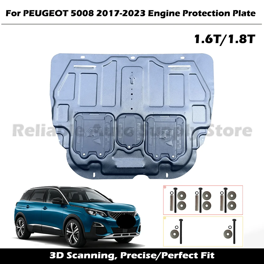 High Quality Engine Guard Durable Underbody Protection Splash Proof Car Bottom Shield For PEUGEOT 5008 2017-2023 1.6T/1.8T
High Quality Engine Guard Durable Underbody Protection Splash Proof Car Bottom Shield For PEUGEOT 5008 2017-2023 1.6T/1.8T