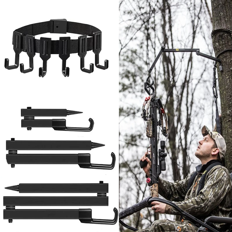 Tree Stand Bow Hanger Folding Bow Hanger Tree Stand Bow Fall Hunting Accessories for Outdoors Hunting Sports Supplies
Tree Stand Bow Hanger Folding Bow Hanger Tree Stand Bow Fall Hunting Accessories for Outdoors Hunting Sports Supplies