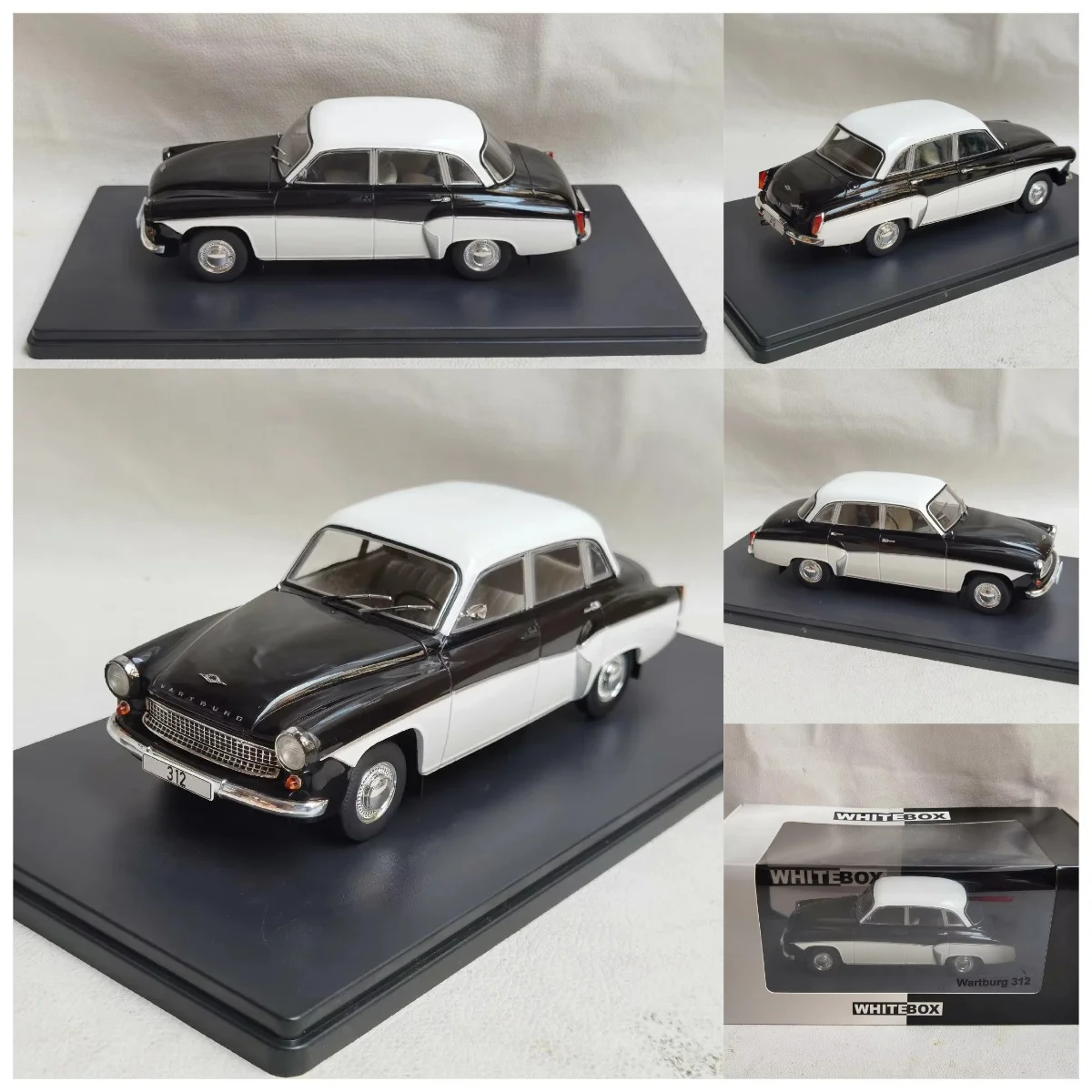 Модель автомобиля Flaws WHITEBOX Diecast Wartburg 312 K6 из сплава, масштаб 1/24
Модель автомобиля Flaws WHITEBOX Diecast Wartburg 312 K6 из сплава, масштаб 1/24