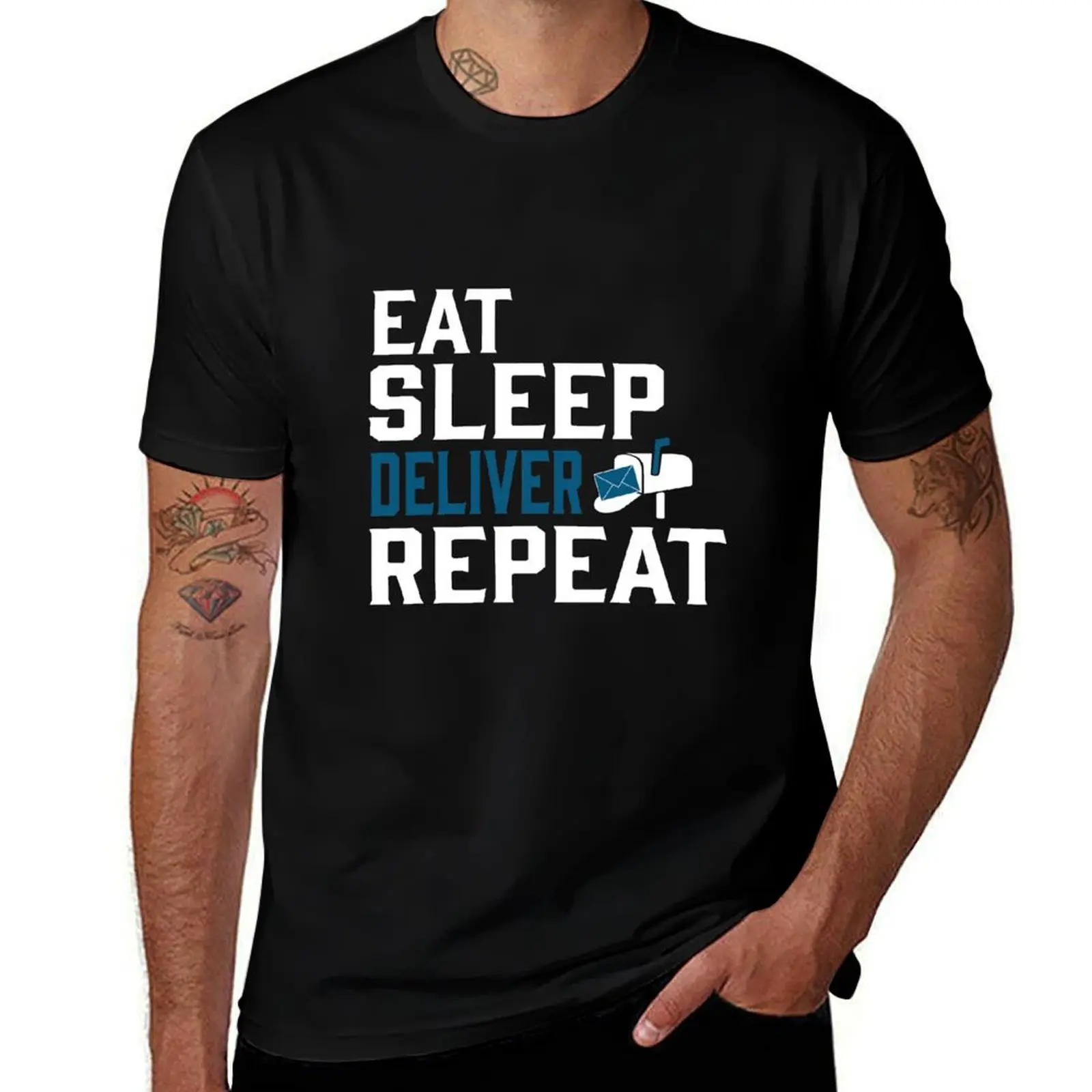 Eat Sleep Deliver Repeat Funny Postman gift T-Shirt football t shirt basketball graphic tees anime clothes tee shirts for men
Eat Sleep Deliver Repeat Funny Postman gift T-Shirt football t shirt basketball graphic tees anime clothes tee shirts for men