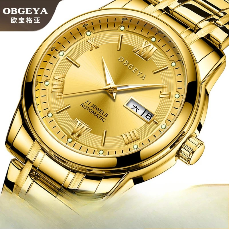 Opalga Calendar Watch - Bestseller Men's Automatic Mechanical Watch, Waterproof Luxury Dress Watch
Opalga Calendar Watch - Bestseller Men's Automatic Mechanical Watch, Waterproof Luxury Dress Watch