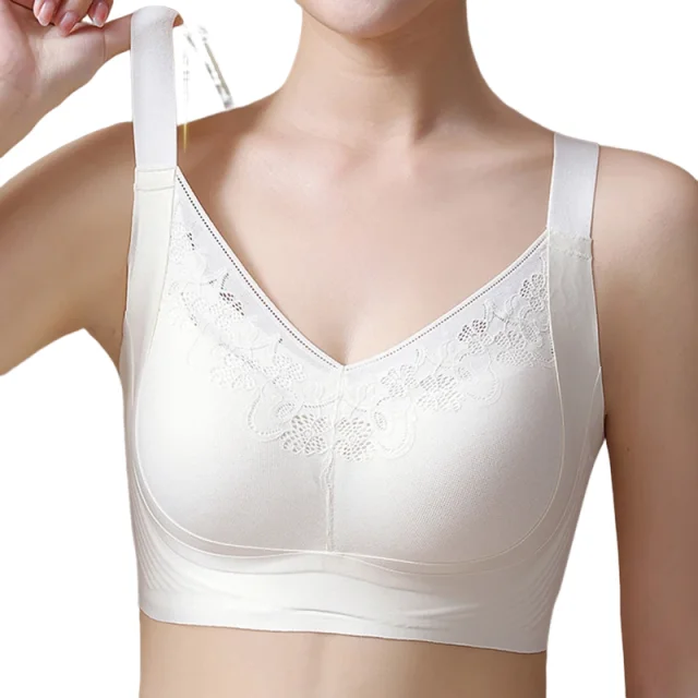 KUCLUT Women Underwear Fixed Cup Gathered Side Breast Anti Sagging Upper Support Magnetic therapy chip Maintenance Latex Bra
KUCLUT Women Underwear Fixed Cup Gathered Side Breast Anti Sagging Upper Support Magnetic therapy chip Maintenance Latex Bra