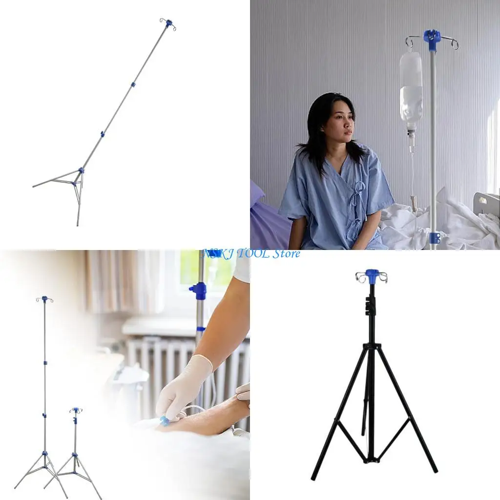 L8RC Portable Foldable Poles 27 82 Inch Adjustable Aluminum Alloy Frame 4 Hook Storage Net Delicate For Clinical Use
L8RC Portable Foldable Poles 27 82 Inch Adjustable Aluminum Alloy Frame 4 Hook Storage Net Delicate For Clinical Use