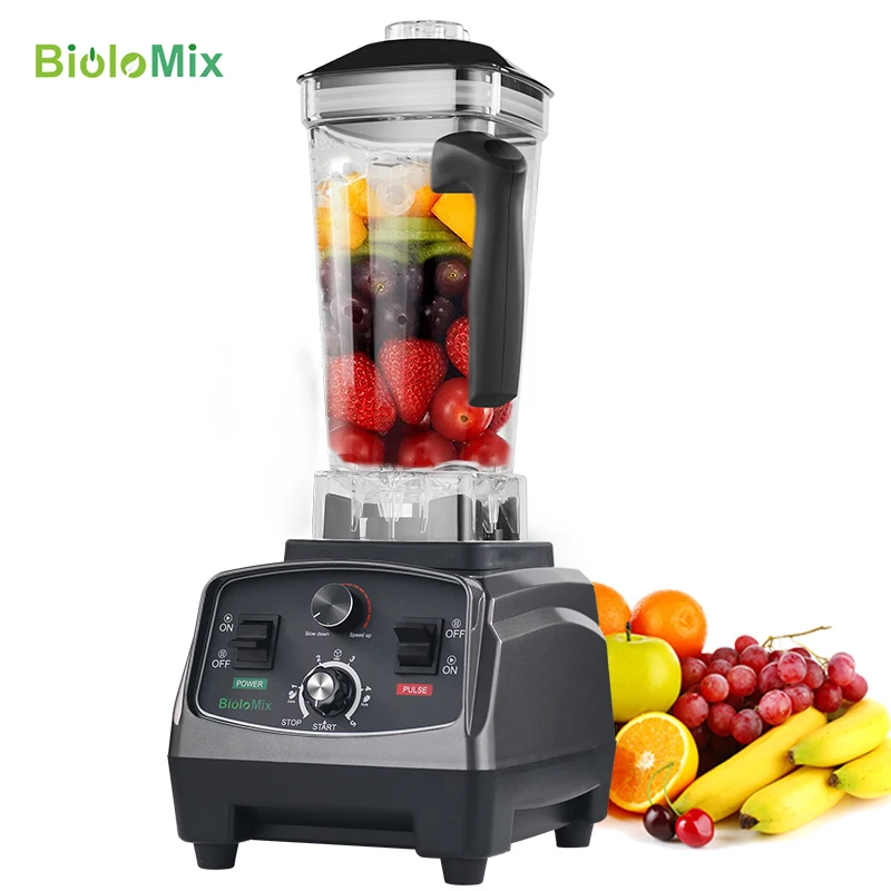Biolomix BPA Free 2200W Commercial Grade Timer Blender Mixer Heavy Duty Automatic Fruit Food Processor Ice Crusher Smoothies
Biolomix BPA Free 2200W Commercial Grade Timer Blender Mixer Heavy Duty Automatic Fruit Food Processor Ice Crusher Smoothies