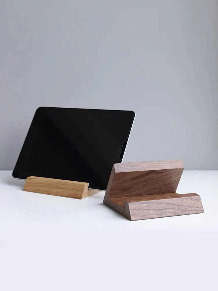 Vintage walnut solid wood tablet stand desktop creative computer mobile phone holder lazy stand
Vintage walnut solid wood tablet stand desktop creative computer mobile phone holder lazy stand