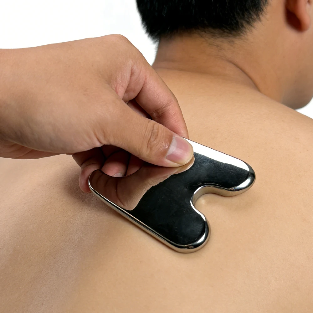 1pcs Gua Sha Massage Tool Stainless Steel Gua Sha Scraping Massage Tools IASTM Tools Great Soft Tissue Mobilization Tool
1pcs Gua Sha Massage Tool Stainless Steel Gua Sha Scraping Massage Tools IASTM Tools Great Soft Tissue Mobilization Tool