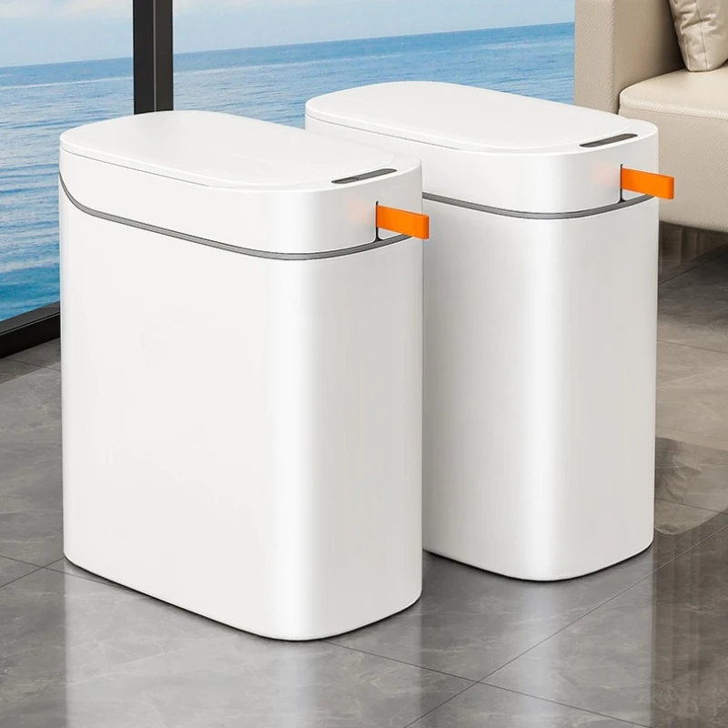 Intelligent induction trash can for household high-end bathroom, toilet and living room
Intelligent induction trash can for household high-end bathroom, toilet and living room