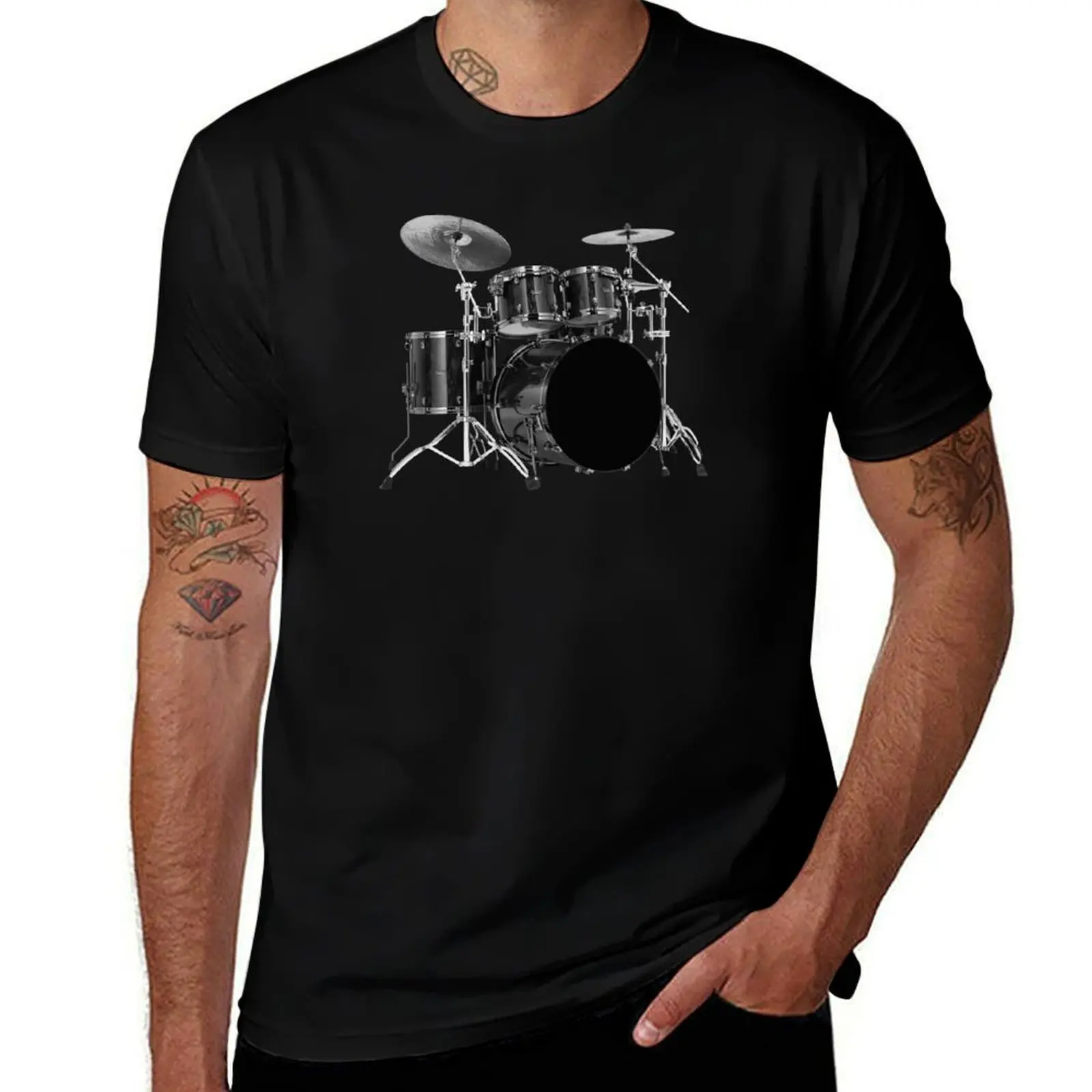 Black drums T-Shirt t shirt man casual men t shirt cotton 100% T-Shirt
Black drums T-Shirt t shirt man casual men t shirt cotton 100% T-Shirt
