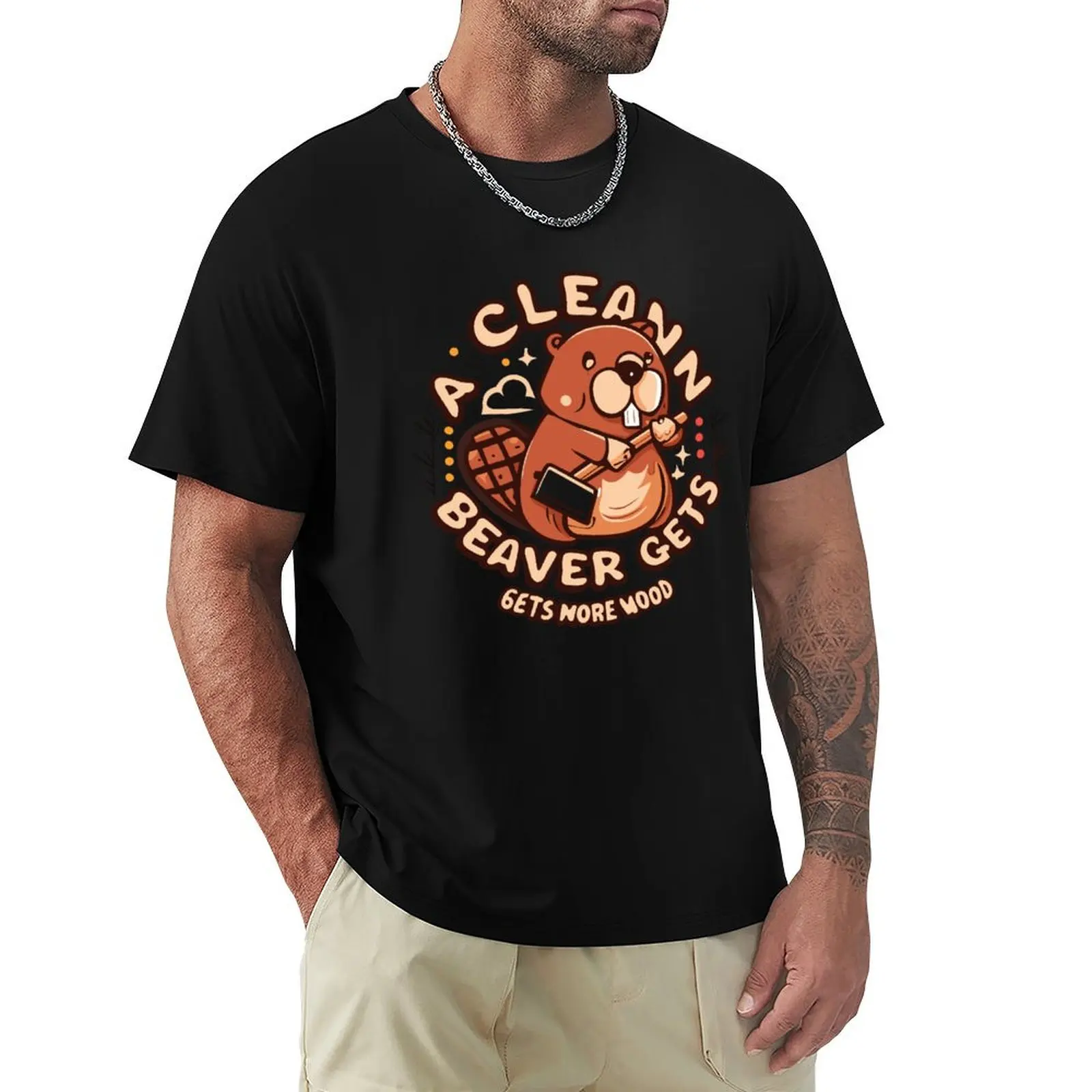 Funny Dirty Adult Joke Clean Beaver Always Gets More Wood T-Shirt oversized anime shirt plus size men clothing
Funny Dirty Adult Joke Clean Beaver Always Gets More Wood T-Shirt oversized anime shirt plus size men clothing