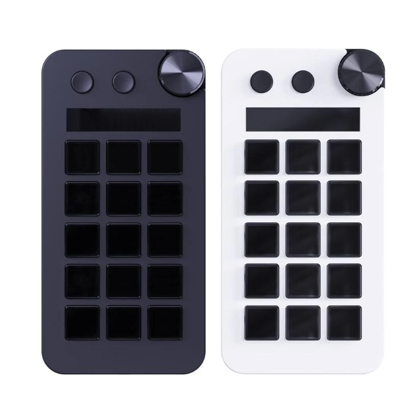 High Performances StreamDeck Keypad with 15 Key and 2 Dials for Professionals 83CF
High Performances StreamDeck Keypad with 15 Key and 2 Dials for Professionals 83CF