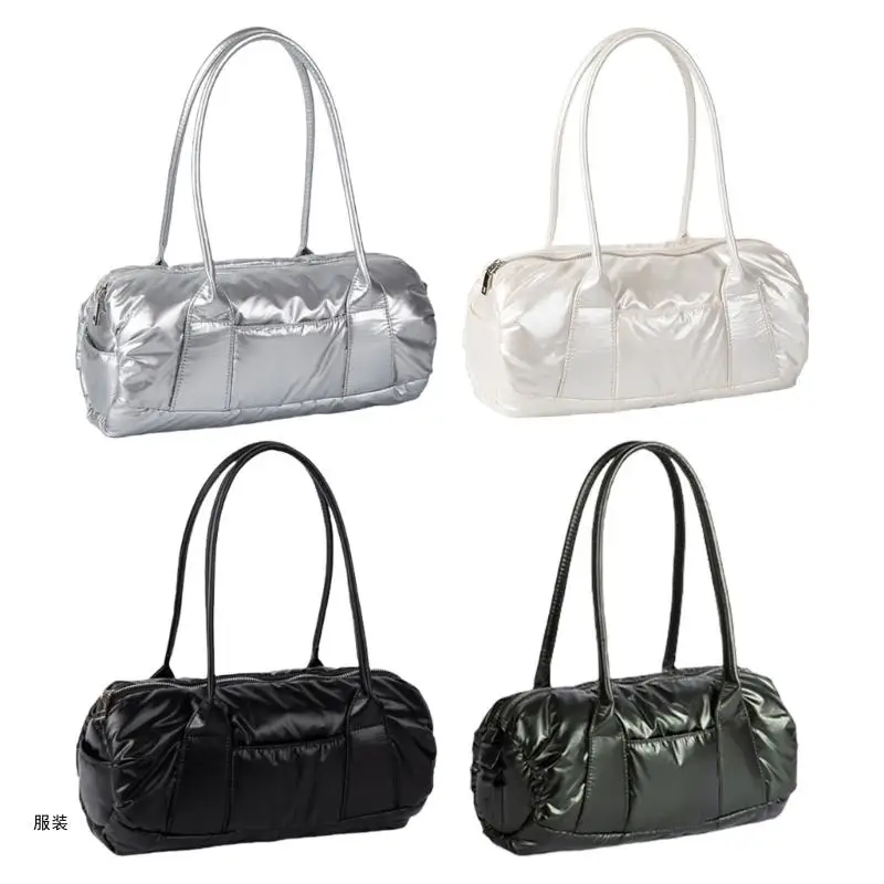 D0UD PU Leather Shoulder Bag for Women All-matching Cylinder Armpit Bag Soft Handbag
D0UD PU Leather Shoulder Bag for Women All-matching Cylinder Armpit Bag Soft Handbag
