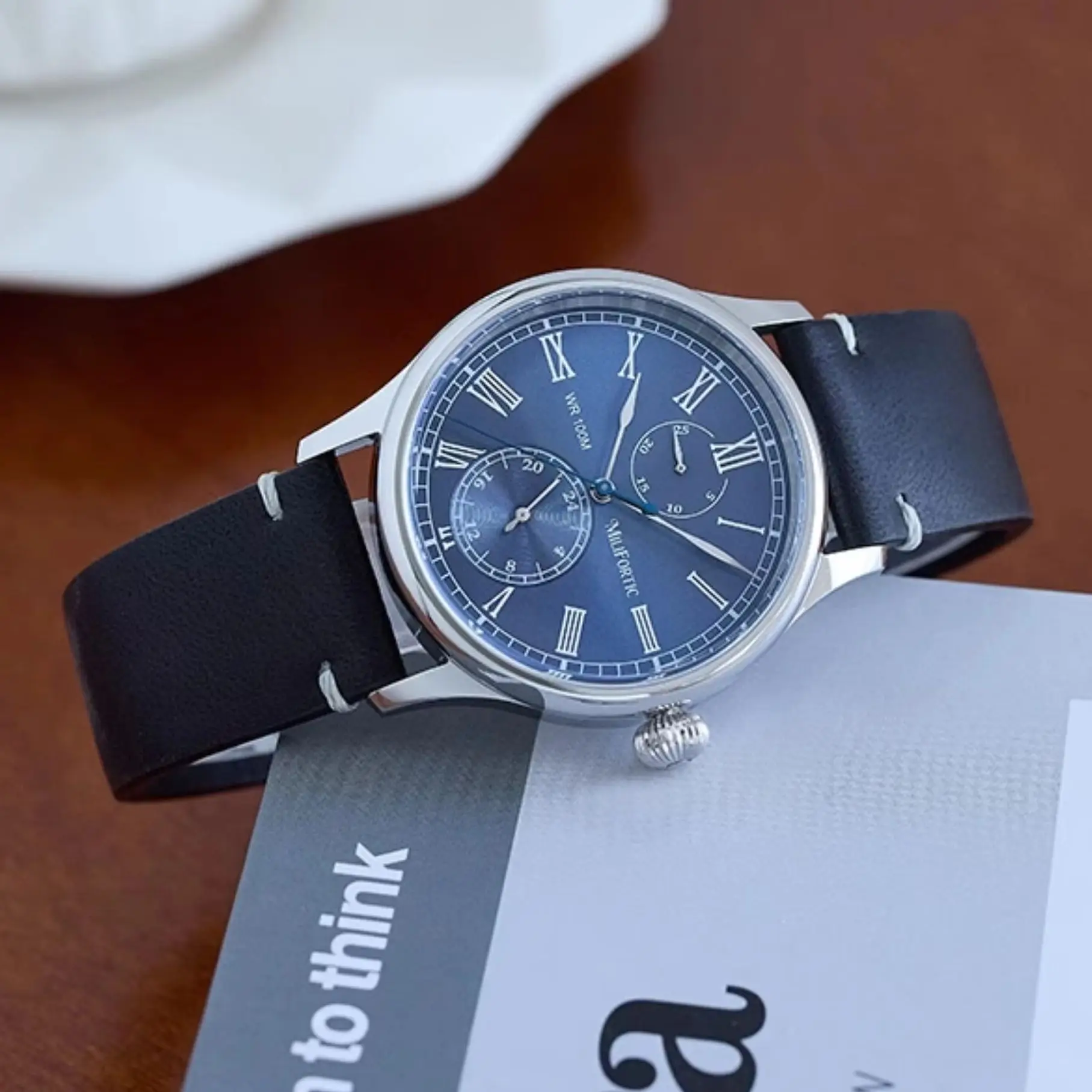 Мужские часы Milifortic Pilot 38 мм, кварцевые, с сапфировым стеклом, водонепроницаемость 10ATM, VH61, спортивные
Мужские часы Milifortic Pilot 38 мм, кварцевые, с сапфировым стеклом, водонепроницаемость 10ATM, VH61, спортивные