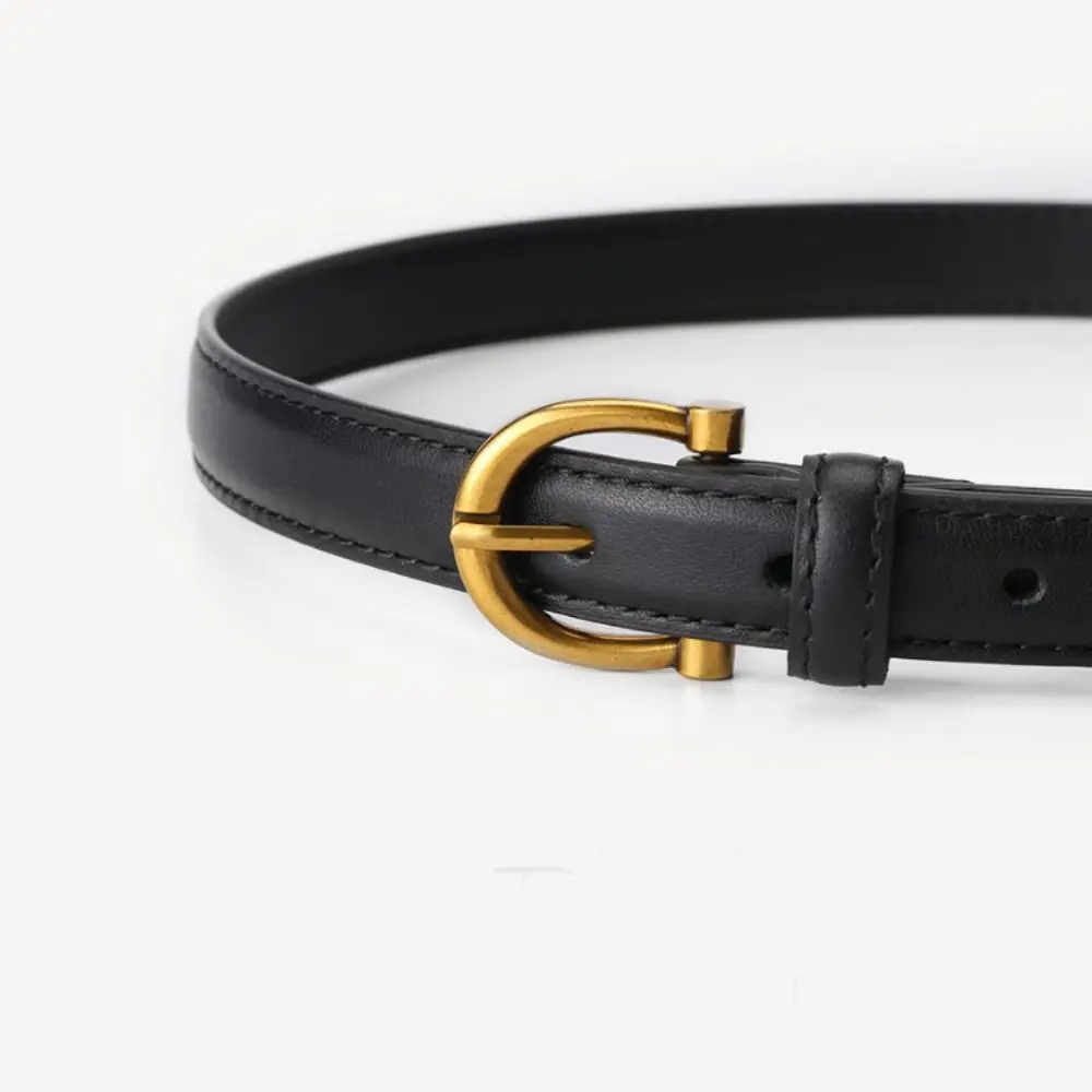 Simple Jeans Decor Women Belt Pin Buckle Thin Pu Waistbands Fashion Korean Style Trouser Decoration Daily
Simple Jeans Decor Women Belt Pin Buckle Thin Pu Waistbands Fashion Korean Style Trouser Decoration Daily