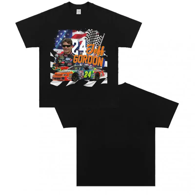 2025 New Jeff Gordon Streetwear T-shirt Set Short Sleeve Tops with Rainbow Warrior Print and Nascar Design Casual Spring
2025 New Jeff Gordon Streetwear T-shirt Set Short Sleeve Tops with Rainbow Warrior Print and Nascar Design Casual Spring