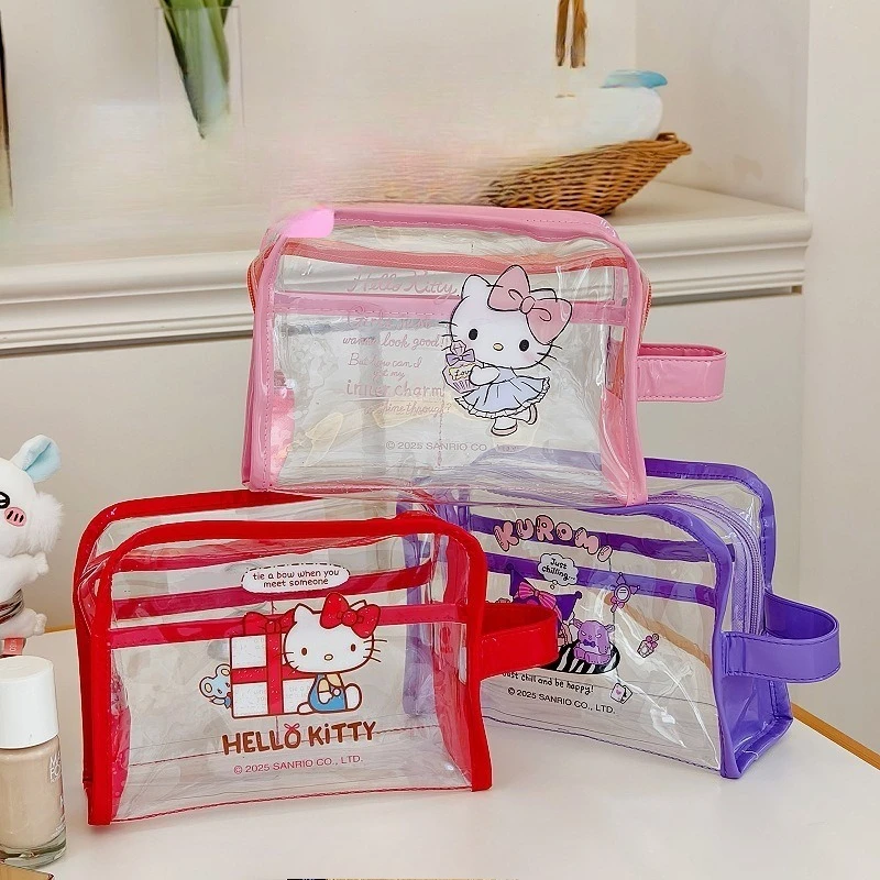 Sanrio Summer Makeup and Toiletry Bag Waterproof Transparent Visible Makeup Bathroom and Toiletry Storage Jelly Bag
Sanrio Summer Makeup and Toiletry Bag Waterproof Transparent Visible Makeup Bathroom and Toiletry Storage Jelly Bag