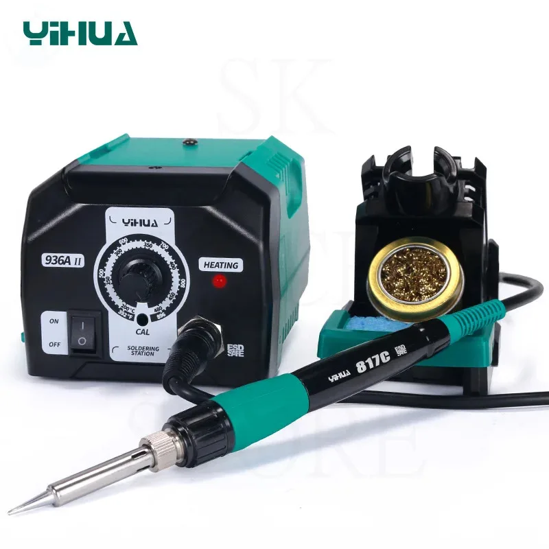Yihua 936A II 65 Вт паяльная станция, паяльная станция с цифровым бессвинцовым покрытием, антистатический ремонт
Yihua 936A II 65 Вт паяльная станция, паяльная станция с цифровым бессвинцовым покрытием, антистатический ремонт