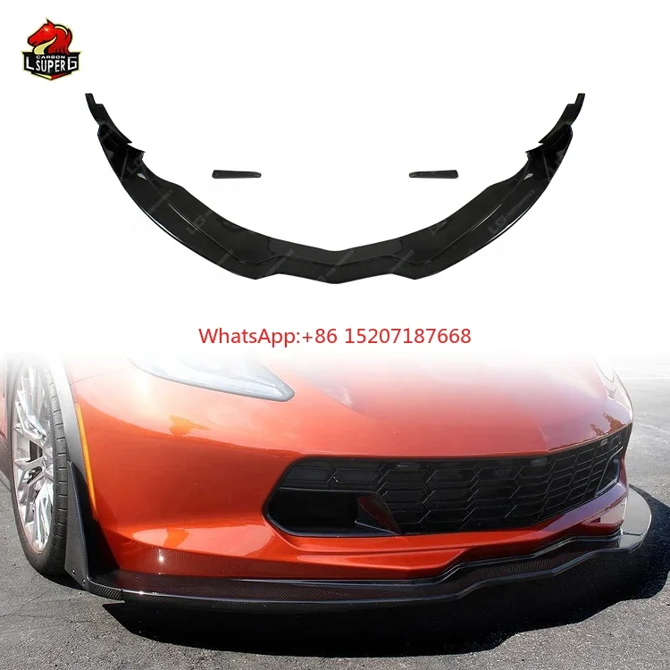 LEGAI C7 Carbon Fiber Front Splitter Front Lip For Chevrolet Corvette 2013-2018 MP Front car Bumper Lip
LEGAI C7 Carbon Fiber Front Splitter Front Lip For Chevrolet Corvette 2013-2018 MP Front car Bumper Lip