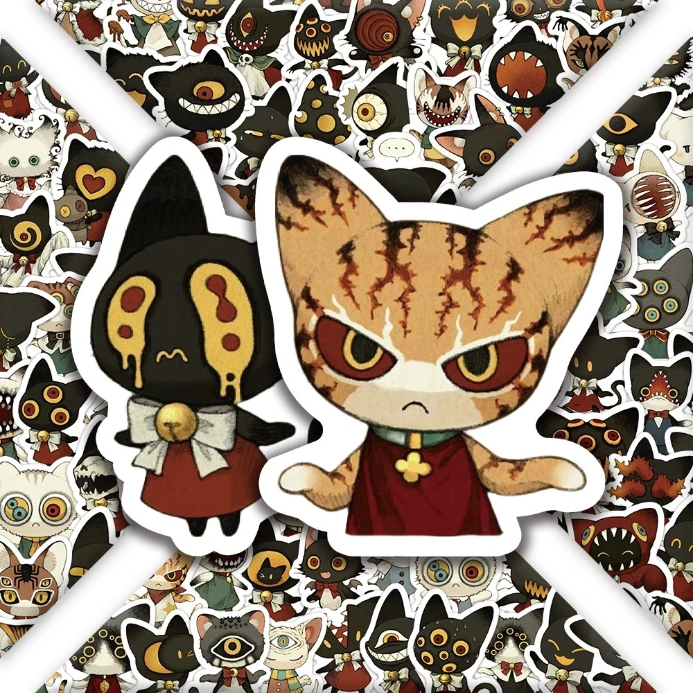 10/30/50/100PCS Mutant Horror Cat Cartoon Graffiti Collection Sticker DIY Fridge Laptop Luggage Skateboard Graffiti Joke Sticker
10/30/50/100PCS Mutant Horror Cat Cartoon Graffiti Collection Sticker DIY Fridge Laptop Luggage Skateboard Graffiti Joke Sticker