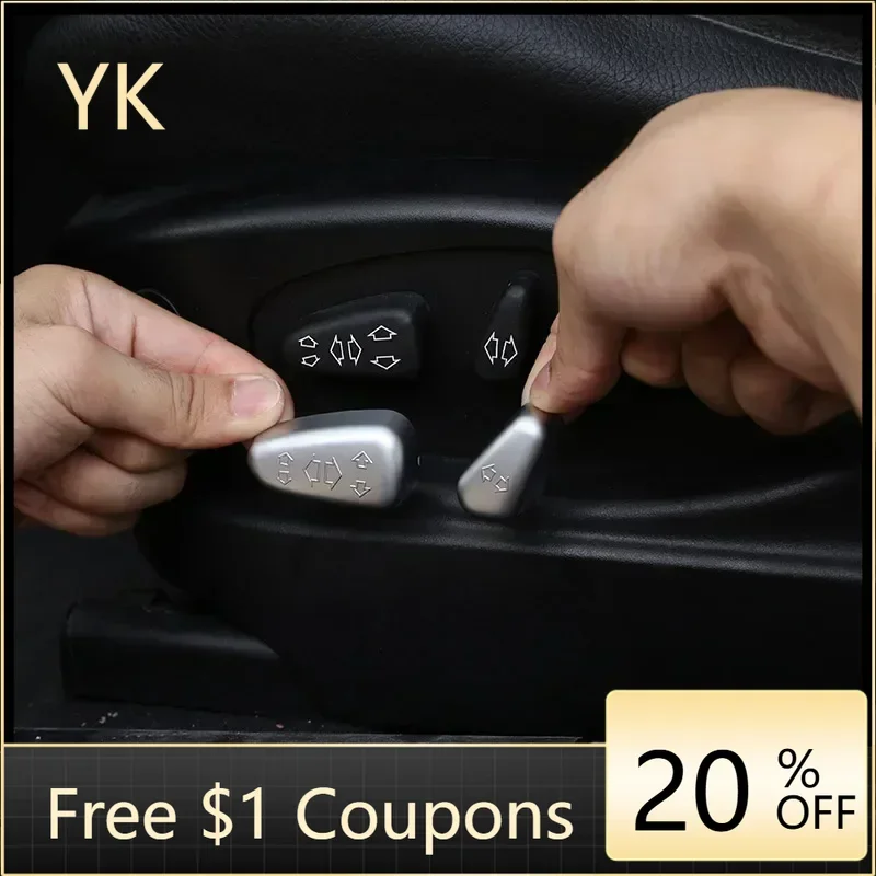 For BMW X3 E83 2006-2010 ABS Silver Car Seat Adjustment Switch Button Covers Decoration Interior Car Accessories
For BMW X3 E83 2006-2010 ABS Silver Car Seat Adjustment Switch Button Covers Decoration Interior Car Accessories