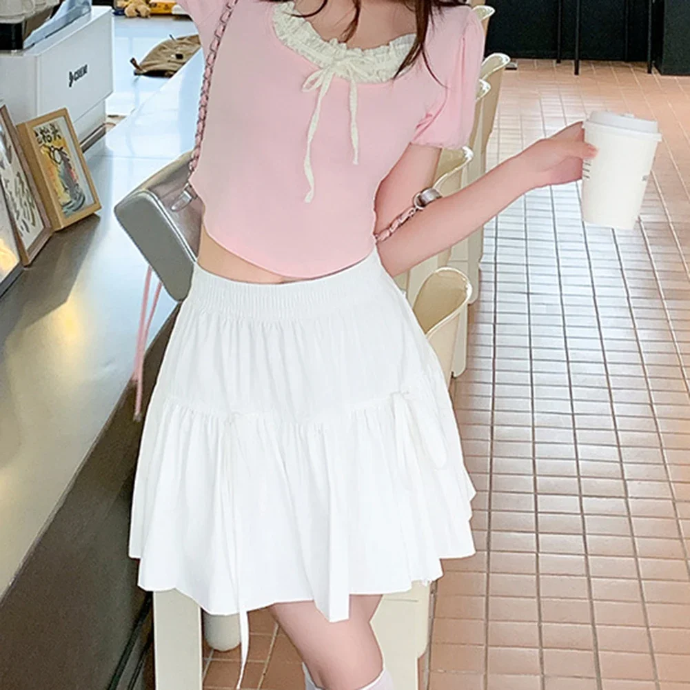 Drawstring Skirt Womens Puffy Skirt Casual Events All Seasons Wear Elastic Waist Microelasticity For Casual Wear
Drawstring Skirt Womens Puffy Skirt Casual Events All Seasons Wear Elastic Waist Microelasticity For Casual Wear