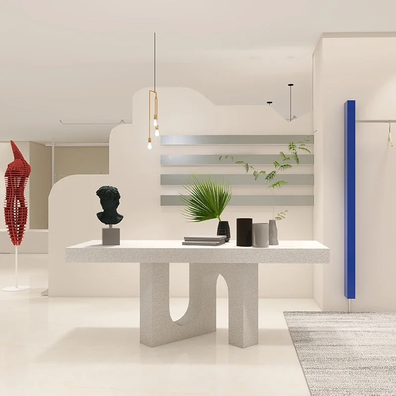Clothing store Nakajima platform display table live stream water table display table Internet celebrities placed in the middle o
Clothing store Nakajima platform display table live stream water table display table Internet celebrities placed in the middle o