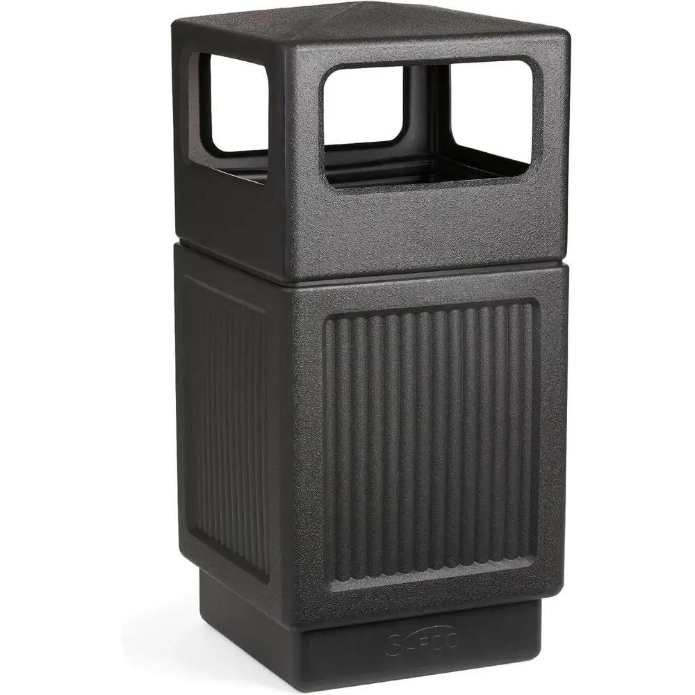 Прочный мусорный бак на 38 галлонов, устойчивый к погодным условиям, для использования в помещении и на улице, черный
Прочный мусорный бак на 38 галлонов, устойчивый к погодным условиям, для использования в помещении и на улице, черный