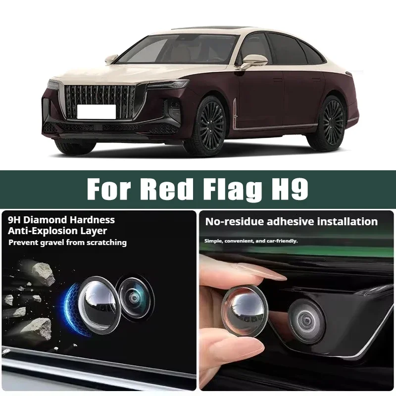 Car Camera Lens Protector 2PCS Rear View Backup Camera Cover Camera Protection Anti Scratch Waterproof For Red Flag H9
Car Camera Lens Protector 2PCS Rear View Backup Camera Cover Camera Protection Anti Scratch Waterproof For Red Flag H9