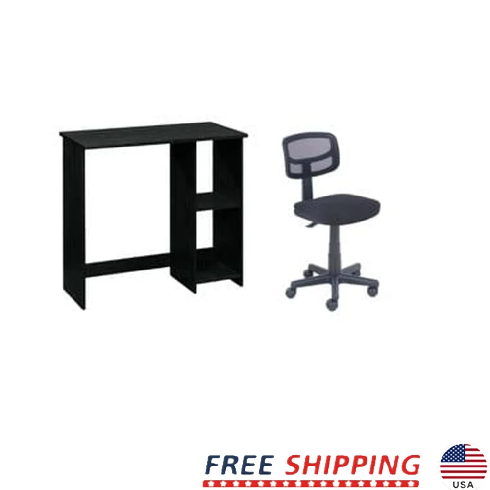 Compact Mesh Task Chair and Writing Desk Bundle Small Spaces Home Office Study Area Adjustable Comfortable Design
Compact Mesh Task Chair and Writing Desk Bundle Small Spaces Home Office Study Area Adjustable Comfortable Design