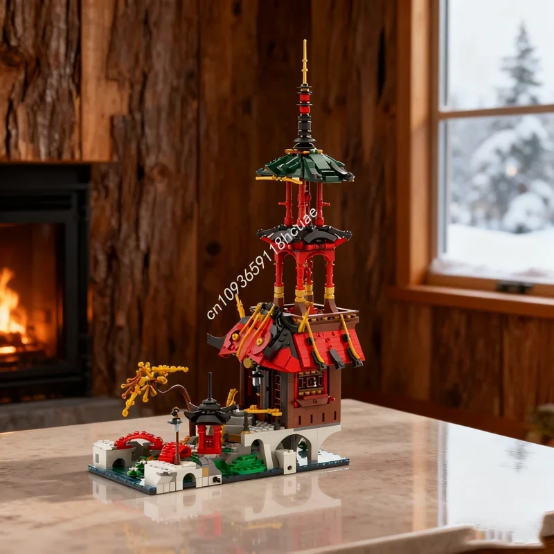 1348 деталей MOC: Модель Городского Сада Ниндзя, Конструктор, Сборная Игрушка, Набор для Сборки, Идея для Рождественского Подарка, Кирпичики для Детей
1348 деталей MOC: Модель Городского Сада Ниндзя, Конструктор, Сборная Игрушка, Набор для Сборки, Идея для Рождественского Подарка, Кирпичики для Детей