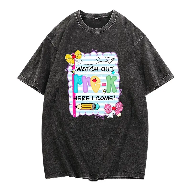Watch Out Pre K Here I Come T-shirt, Back to School Outfits, Funny Kids Graphic Tee, First Day of Preschool Teacher Gift Tops
Watch Out Pre K Here I Come T-shirt, Back to School Outfits, Funny Kids Graphic Tee, First Day of Preschool Teacher Gift Tops