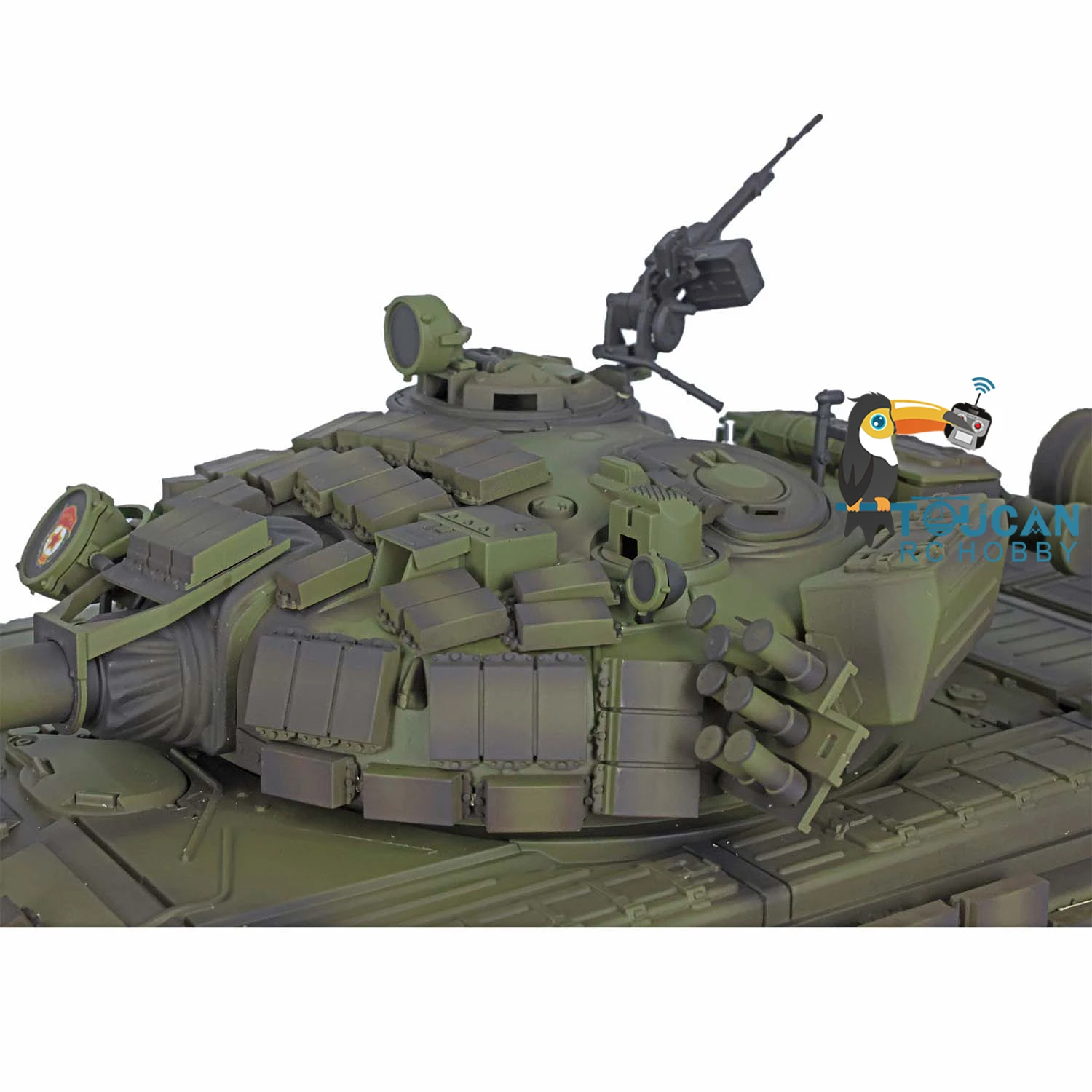 1/16 Henglong T72 Plastic RC Battle Tank 7.0 Mainboard 3939 RTR Smoke Sound Remote Control Military Model for Adult
1/16 Henglong T72 Plastic RC Battle Tank 7.0 Mainboard 3939 RTR Smoke Sound Remote Control Military Model for Adult
