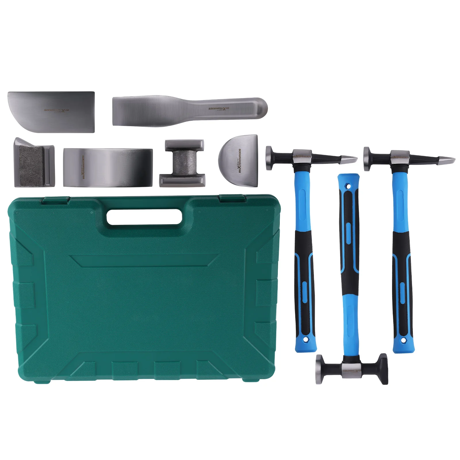 New 9 Pcs Auto Body Panel Fender Hammer Dolly Set Sheet Metal Repair Tool Kit
New 9 Pcs Auto Body Panel Fender Hammer Dolly Set Sheet Metal Repair Tool Kit