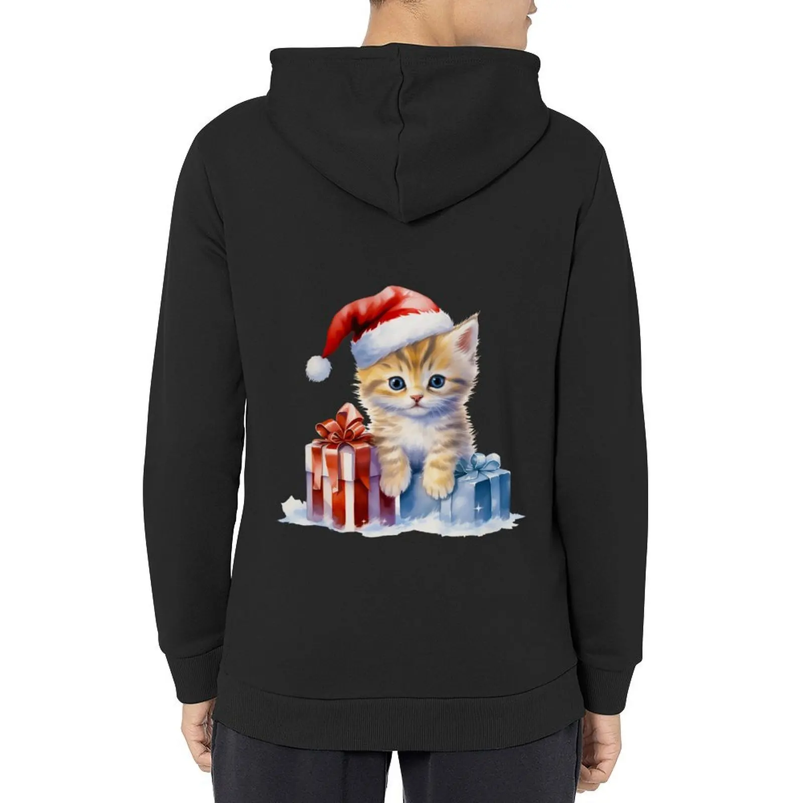 Cute Christmas Cat Hoodie men's sweat-shirt set autumn jacket men clothes for men men's clothing hoodie oversize
Cute Christmas Cat Hoodie men's sweat-shirt set autumn jacket men clothes for men men's clothing hoodie oversize