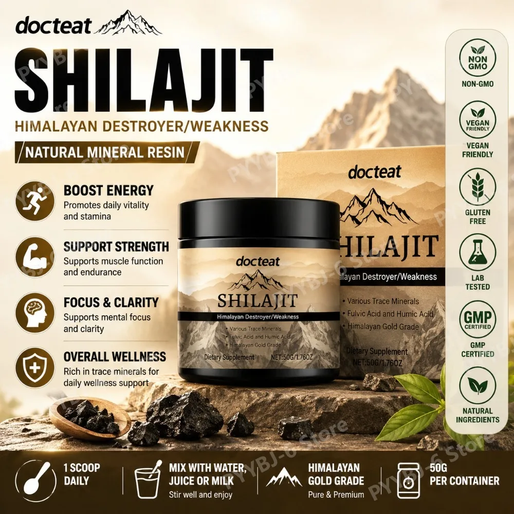 Shilajit Himalayan Gold Grade Mineral Resin 50g Fulvic Humic Acid Supplement Natural Energy Wellness Support for Adults
Shilajit Himalayan Gold Grade Mineral Resin 50g Fulvic Humic Acid Supplement Natural Energy Wellness Support for Adults