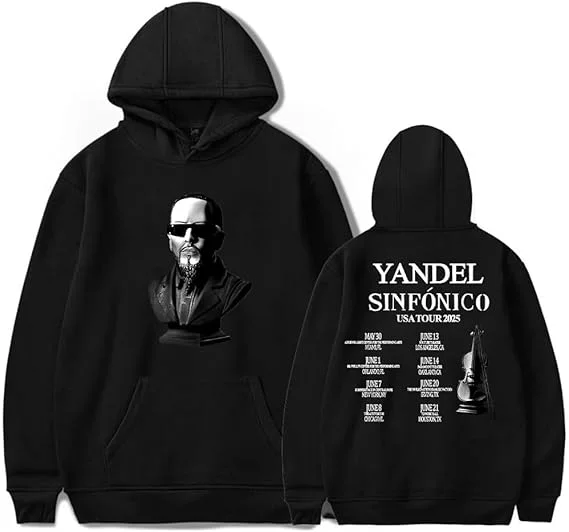 Yandel Sinfonico Tour толстовки с длинным рукавом уличная одежда модные женские и мужские толстовки с капюшоном
Yandel Sinfonico Tour толстовки с длинным рукавом уличная одежда модные женские и мужские толстовки с капюшоном